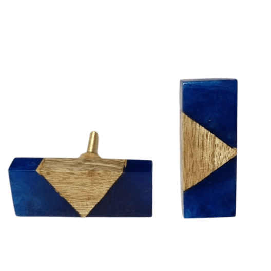 IRON & WOOD RESIN KNOB (POLISH & COLOR)